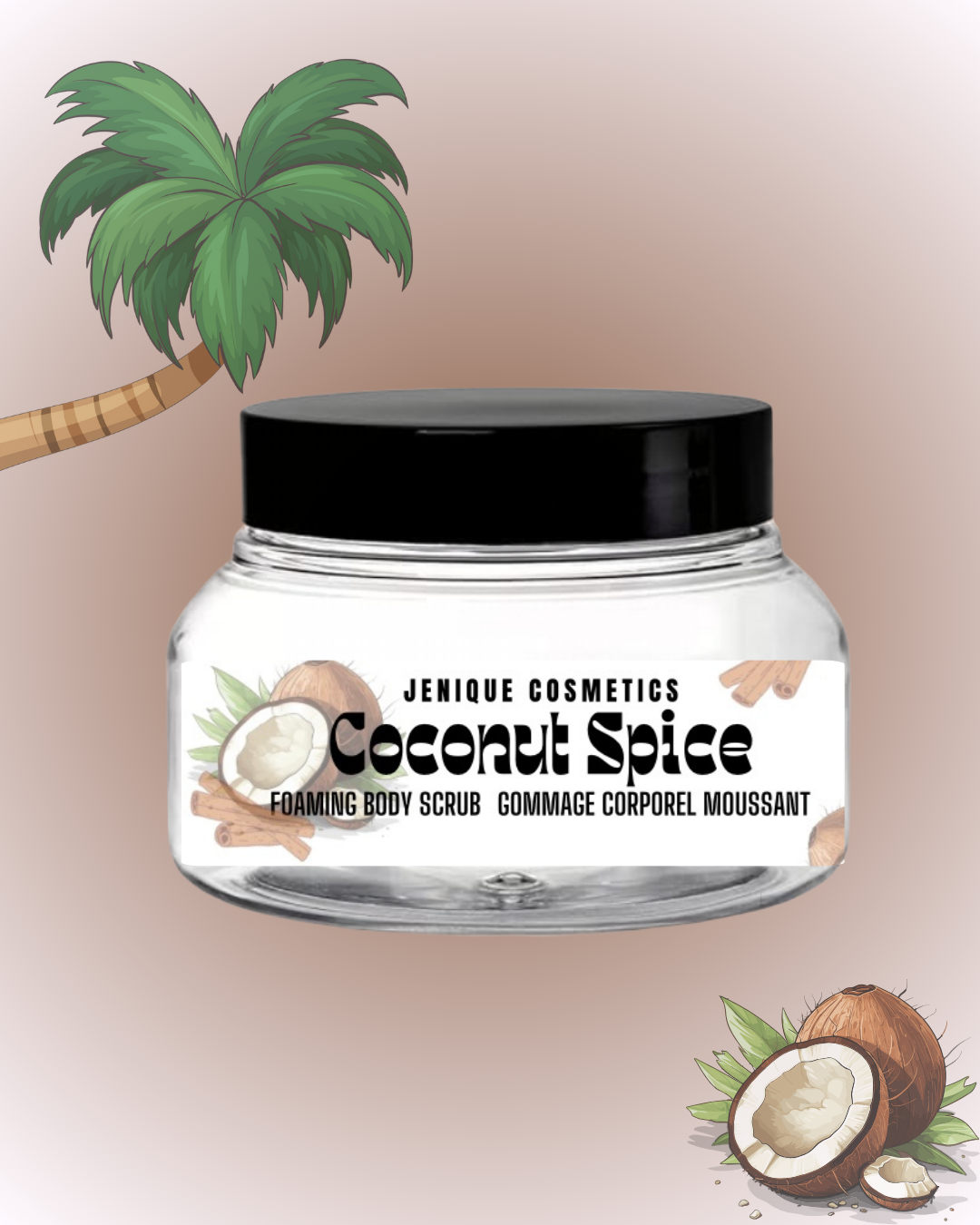 COCONUT SPICE GLOW POLISH